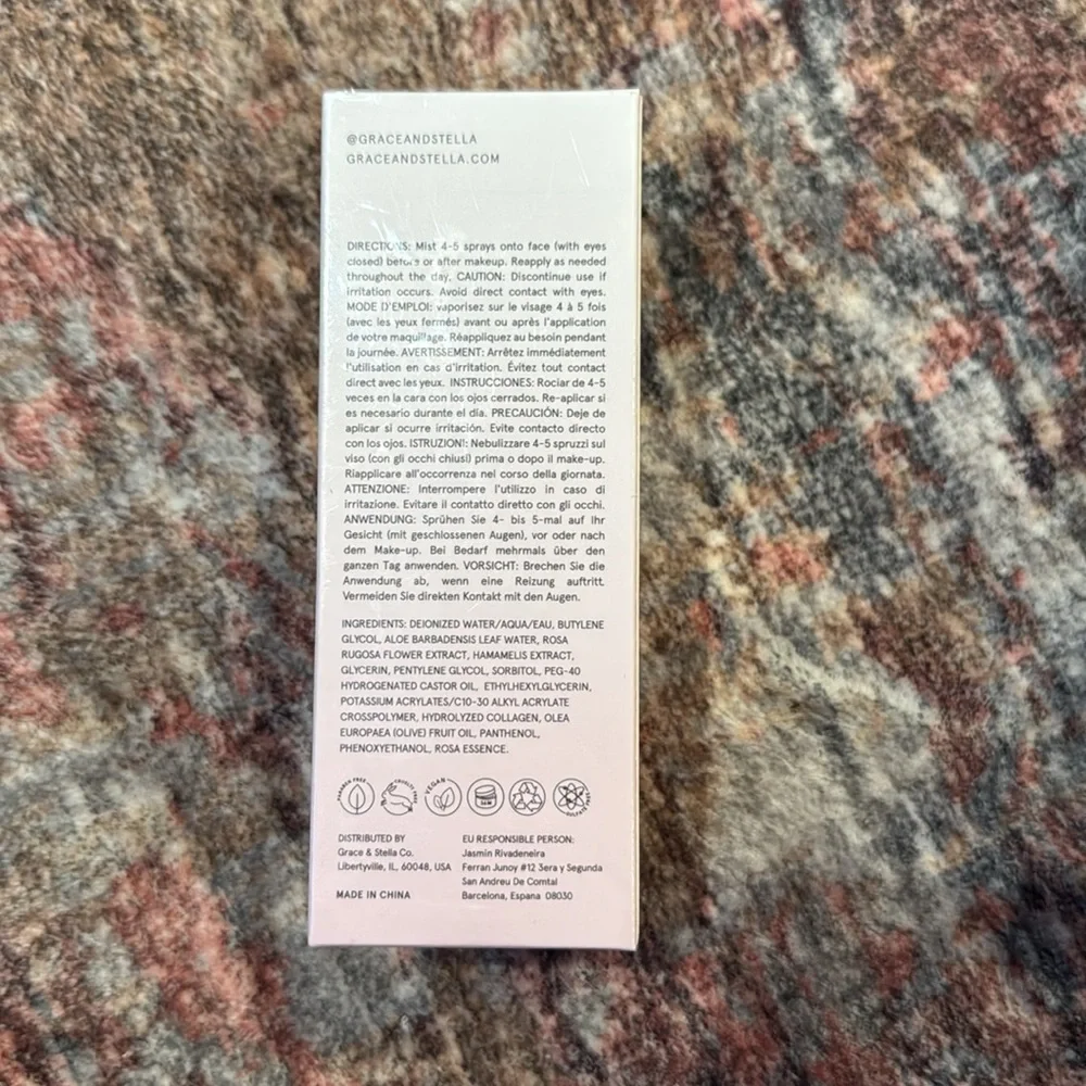 Grace & Stella Rose Spray - Hydrating Facial Spray